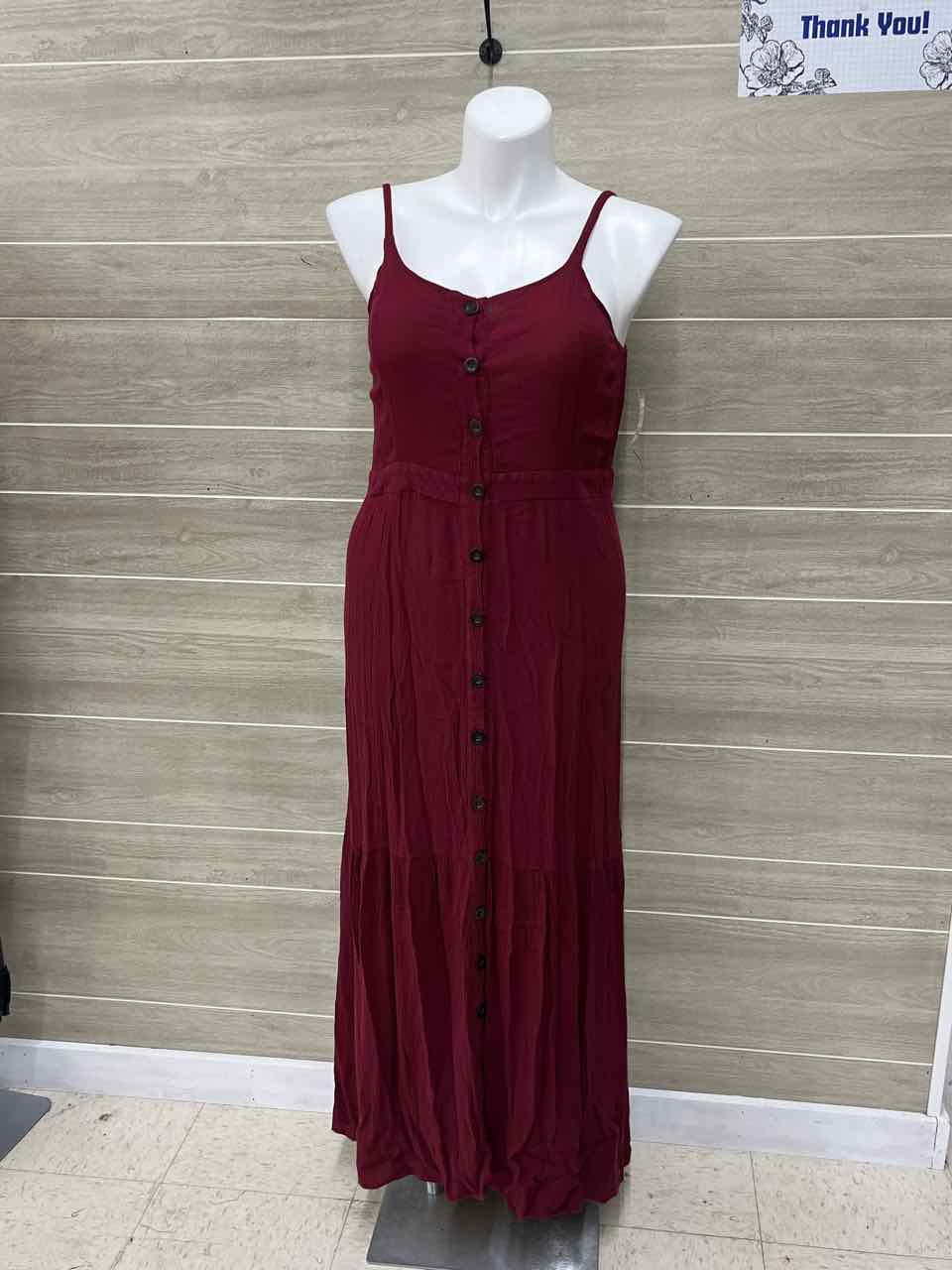 NY & Co Burgundy Womens Women Size 10/12 Dress