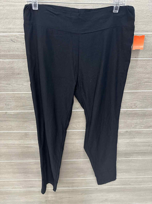 Black Womens Women Size 12 Pants