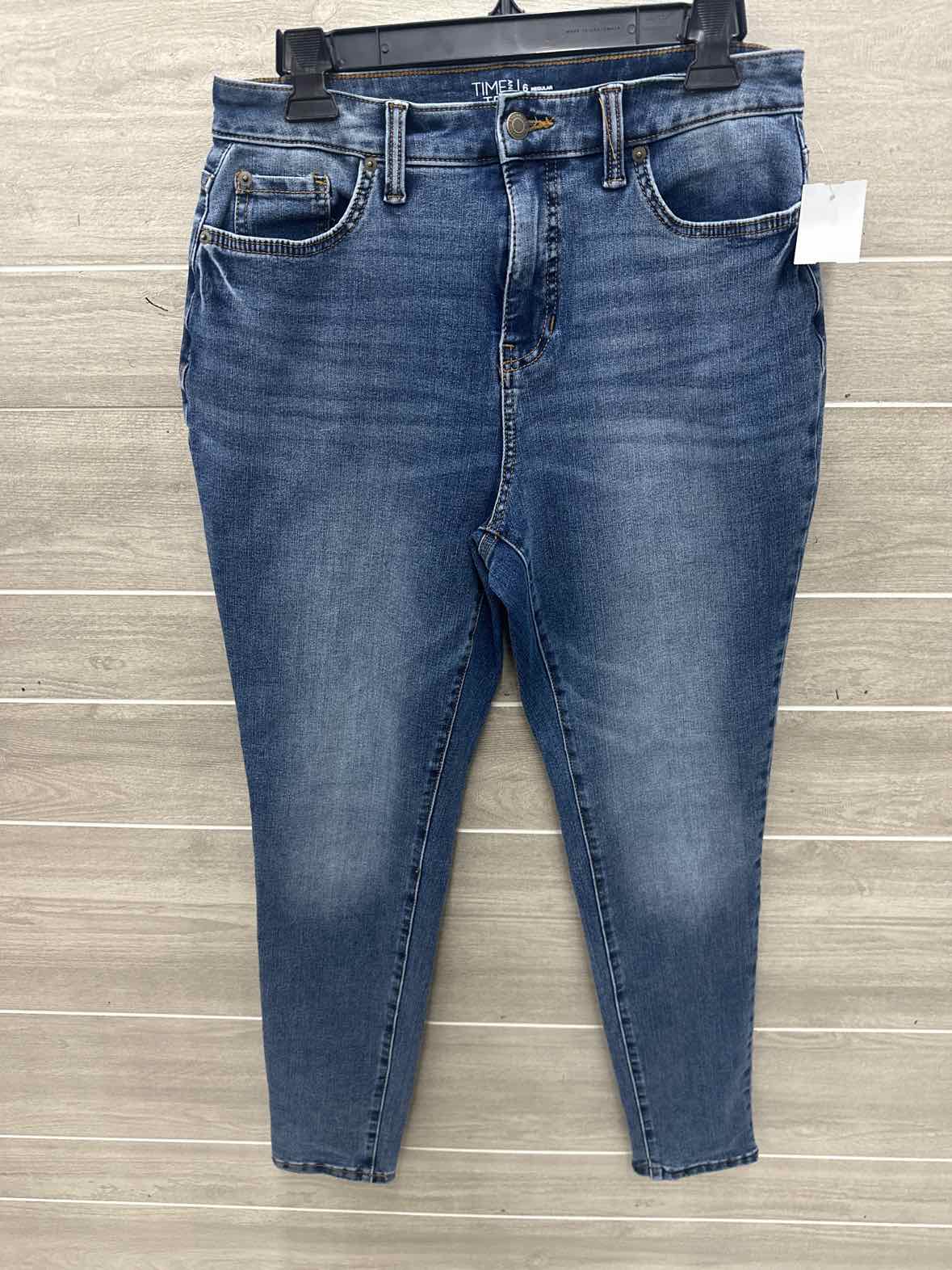 Time & Tru Size 6 Blue Womens Jeans