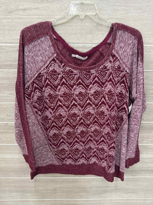 Maurices Burgundy Womens Size 2X Shirt