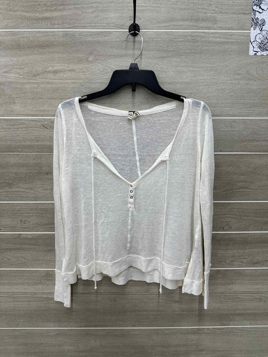 We the Free Size XS/S Cream Womens Shirt