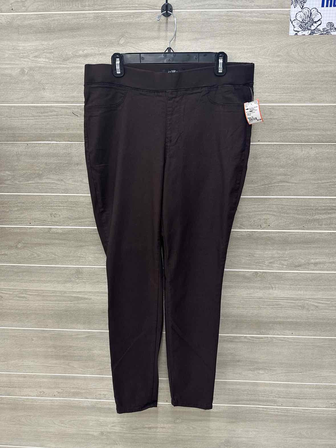 Brown Womens Women Size 12 Pants