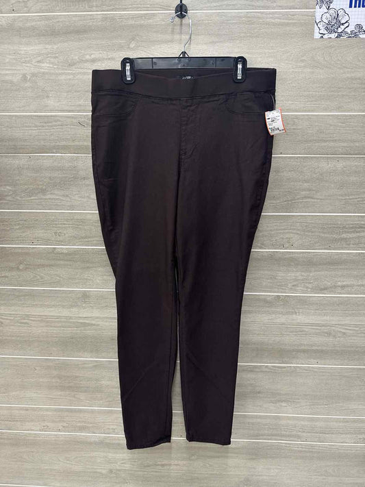 Brown Womens Women Size 12 Pants