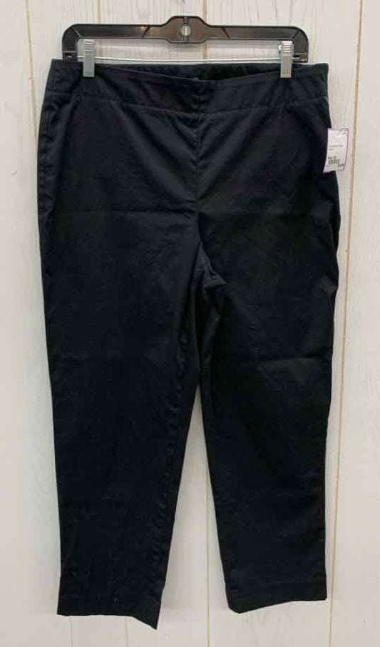 Talbots Black Womens Size 10 Pants