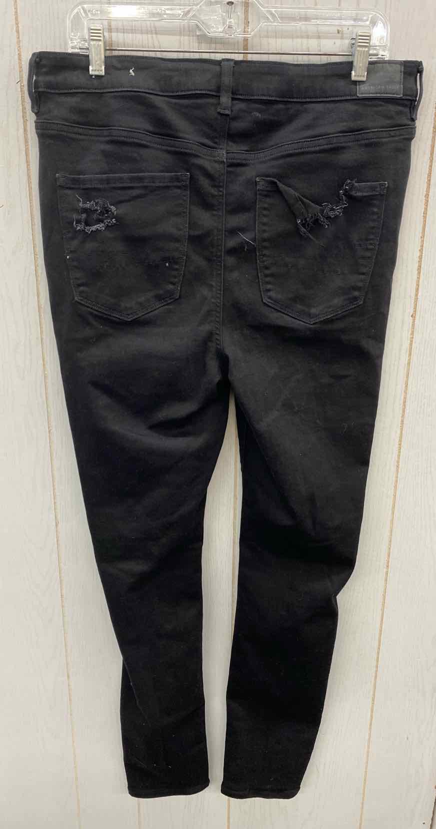 American Eagle Black Womens Size 16 Long Jeans