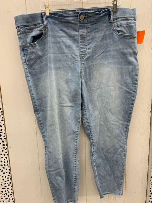 Terra & Sky Blue Womens Size 20/22W Jeans