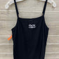 Black Womens Women Size XL Tank Top