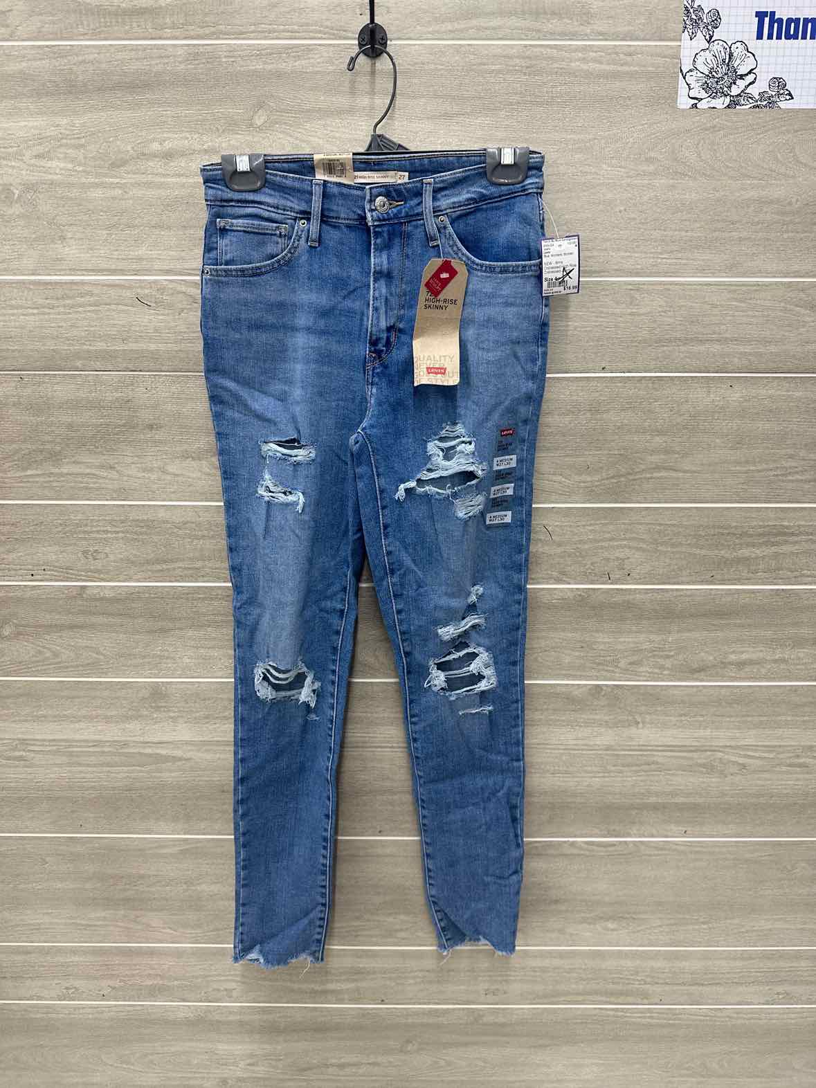 Levis Size 4 Blue Womens Jeans