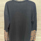 Hemish Size 1X Black Plus Shirt