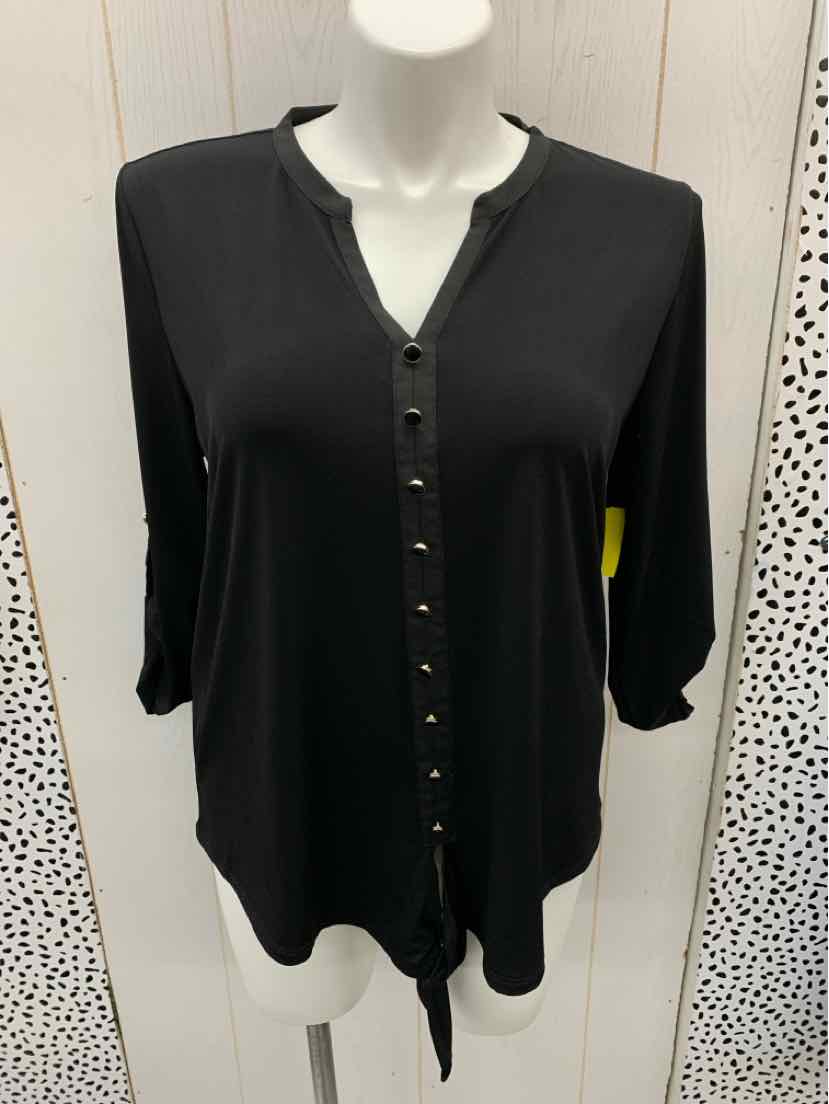 Dressbarn Black Womens Size XL Shirt