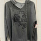 Independent Trading Co. Gray Womens Size Small Sweatshirt