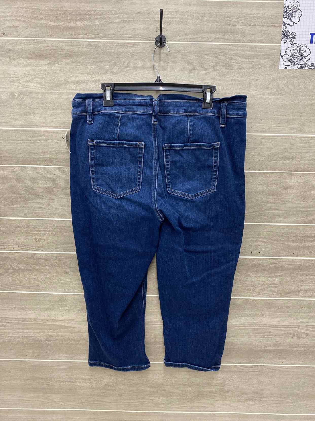 Maurices Blue Womens Women Size 14W Jeans