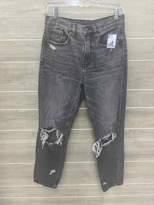 American Eagle Size 4 Gray Womens Jeans