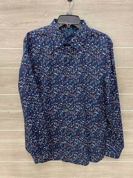 Perry Ellis Mens Size L Mens Shirt