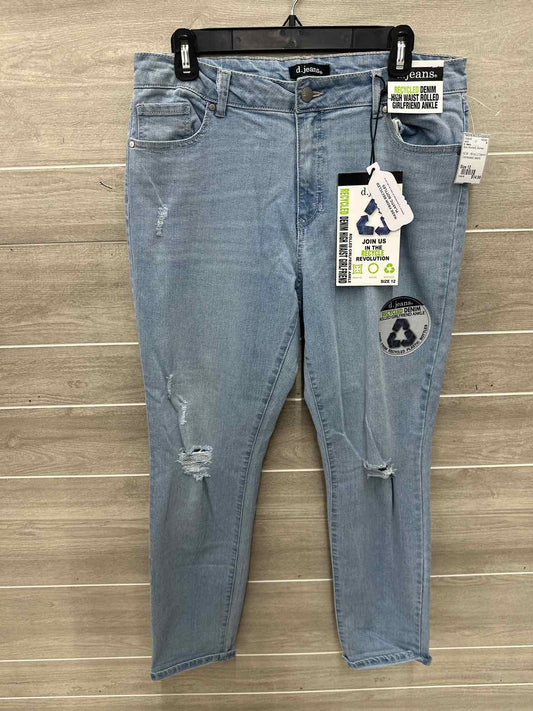 d. Jeans Size 12 Blue Womens Jeans