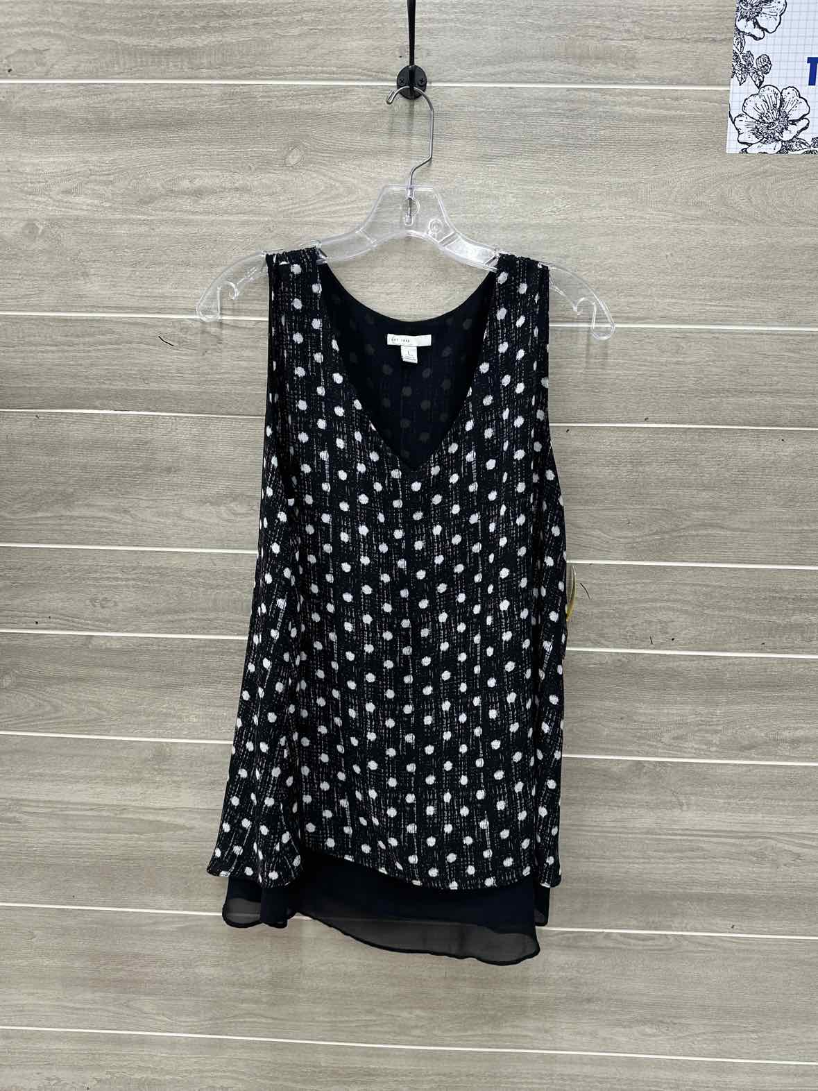Black Womens Size L Tank Top