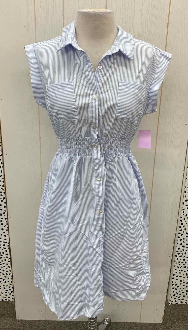 Monteau Blue Womens Size 8 Dress