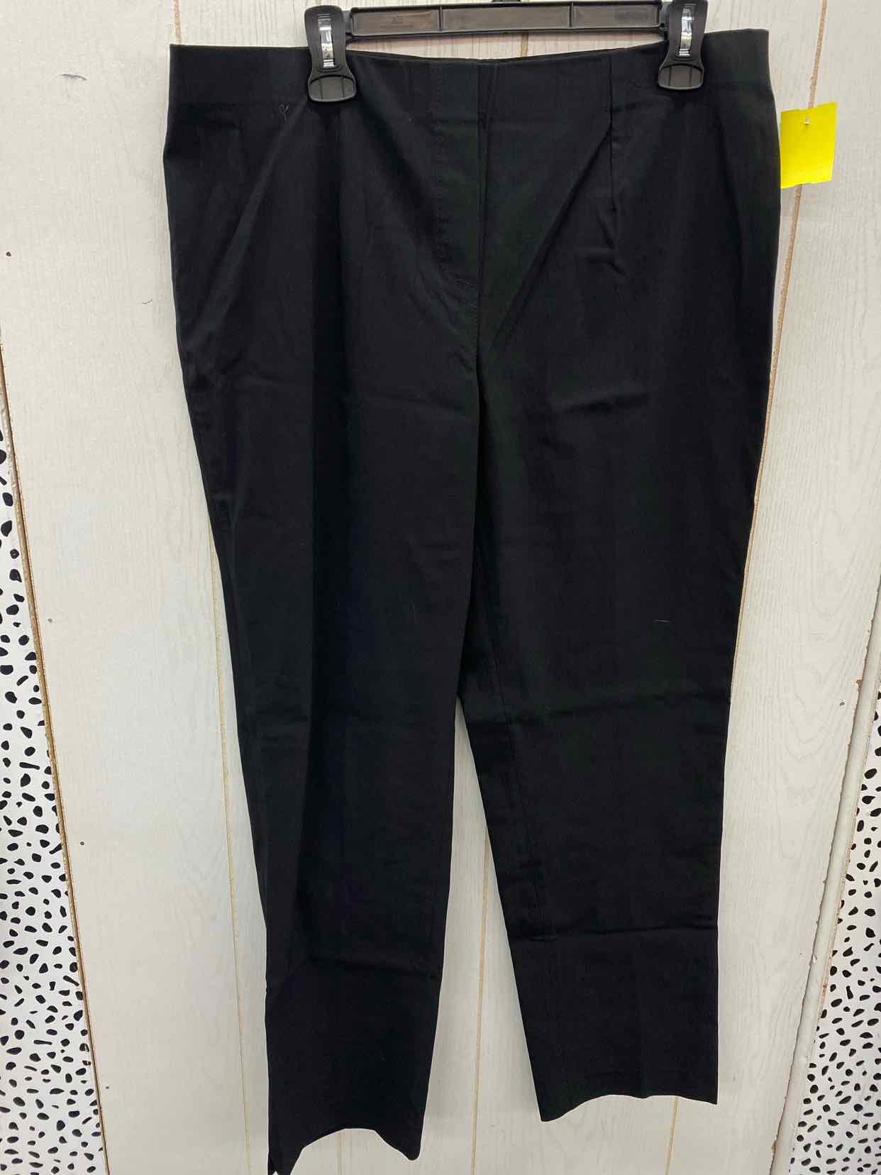 LIOR Black Womens Size 12/14 Pants