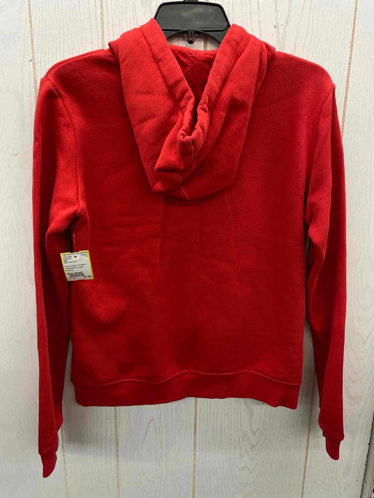 Nike Red Womens Size Small Sweatshirt