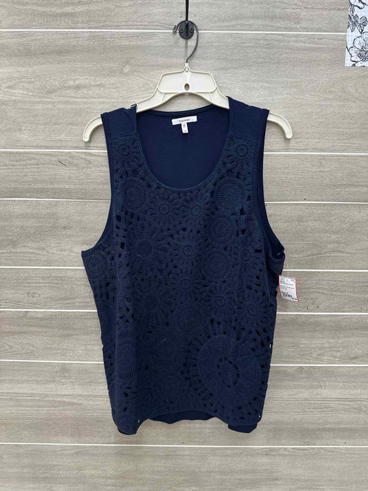 Maurices Navy Womens Women Size 1X Tank Top