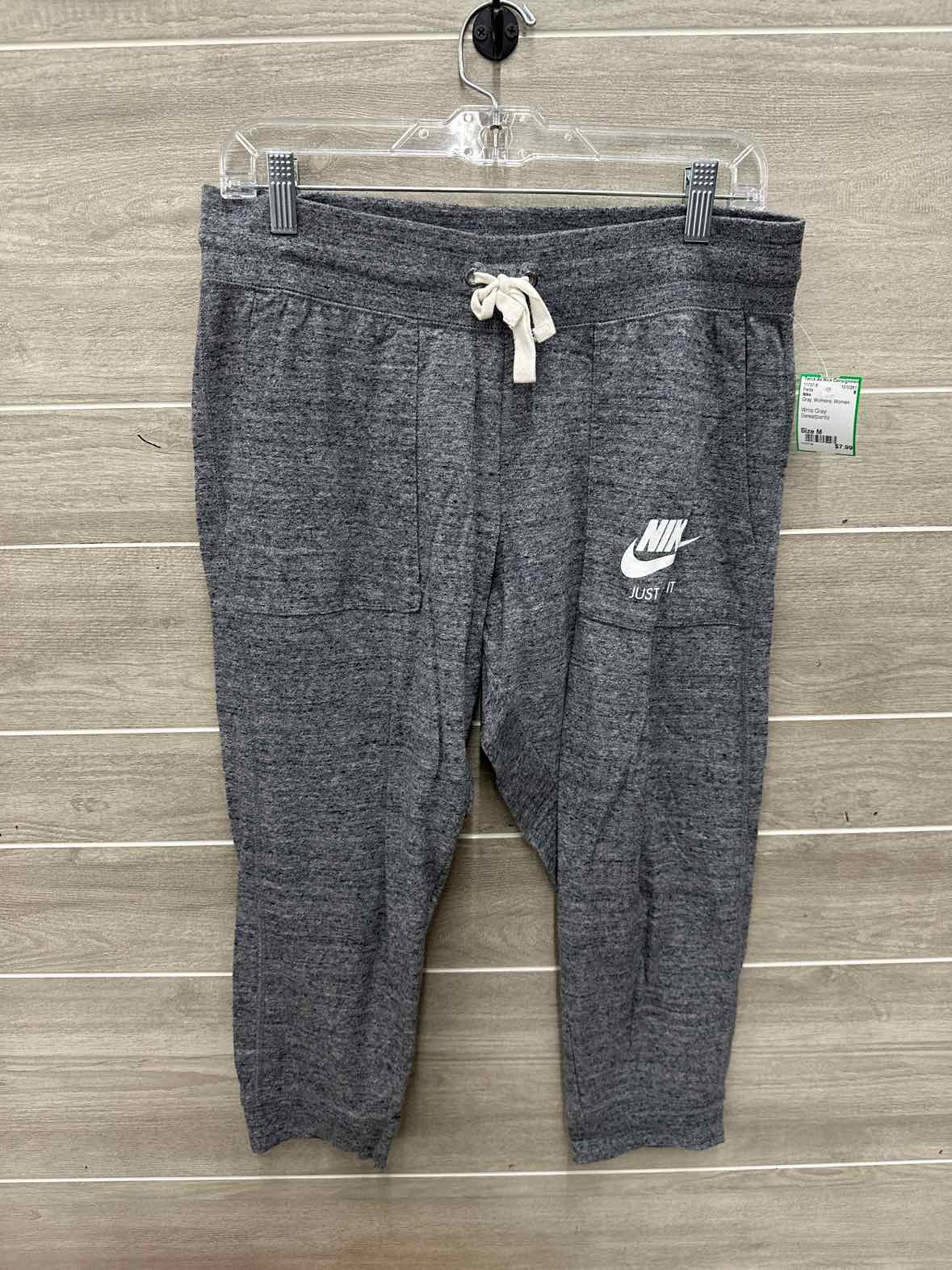 Nike Size M Gray Womens Pants
