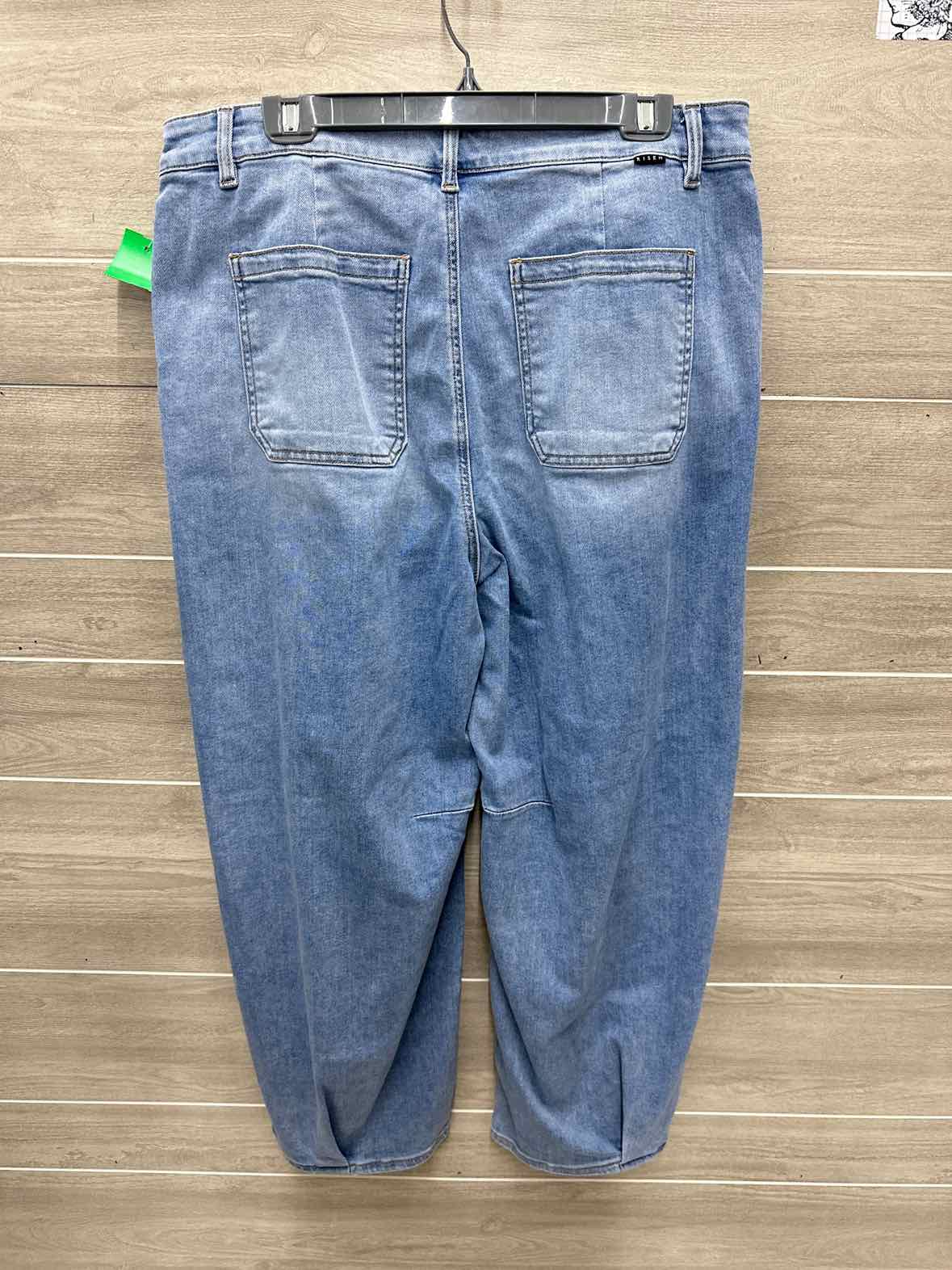Risen Size 1X Blue Plus Jeans
