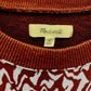 Madewell Burgundy Womens Women Size Small Sweatshirt