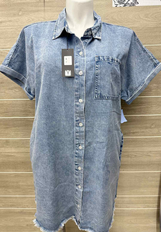 Size 12/14 Blue Womens Dress