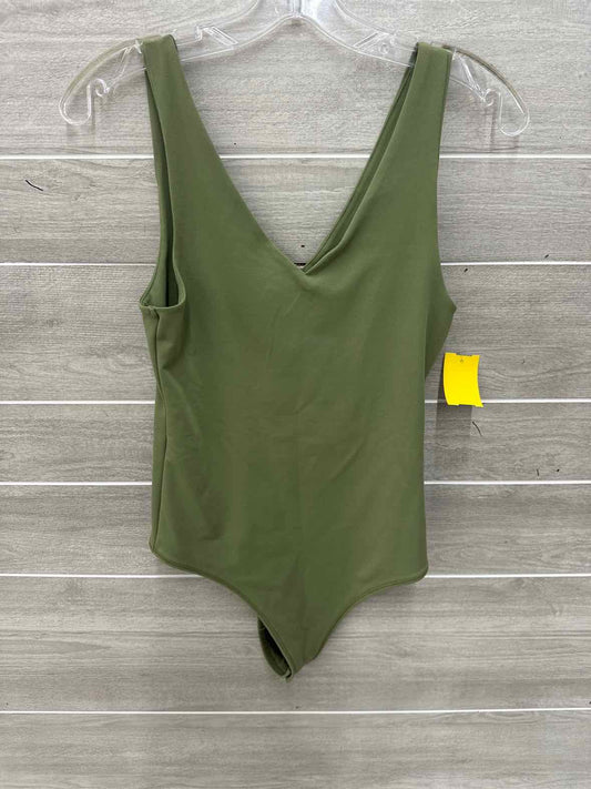 Abercrombie & Fitch Olive Womens Women Size Small Bodysuit
