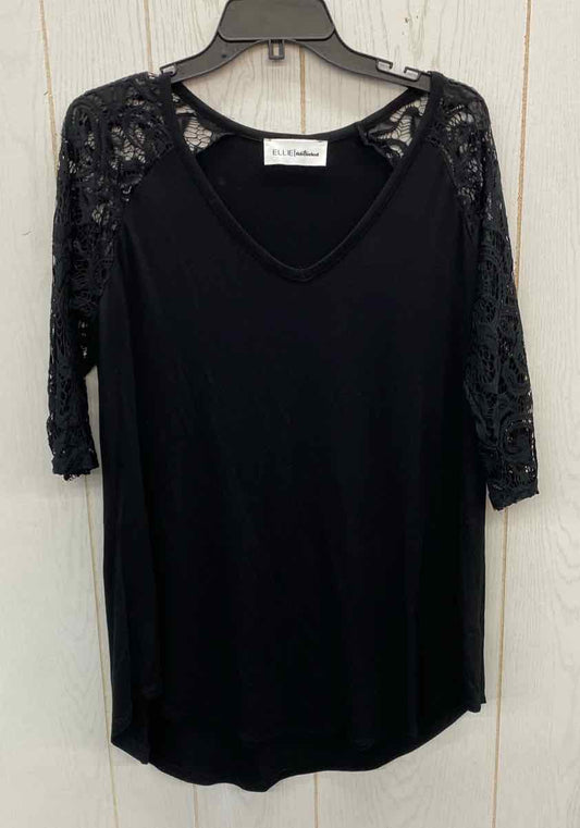 Ellie Autumn Black Womens Size XL Shirt