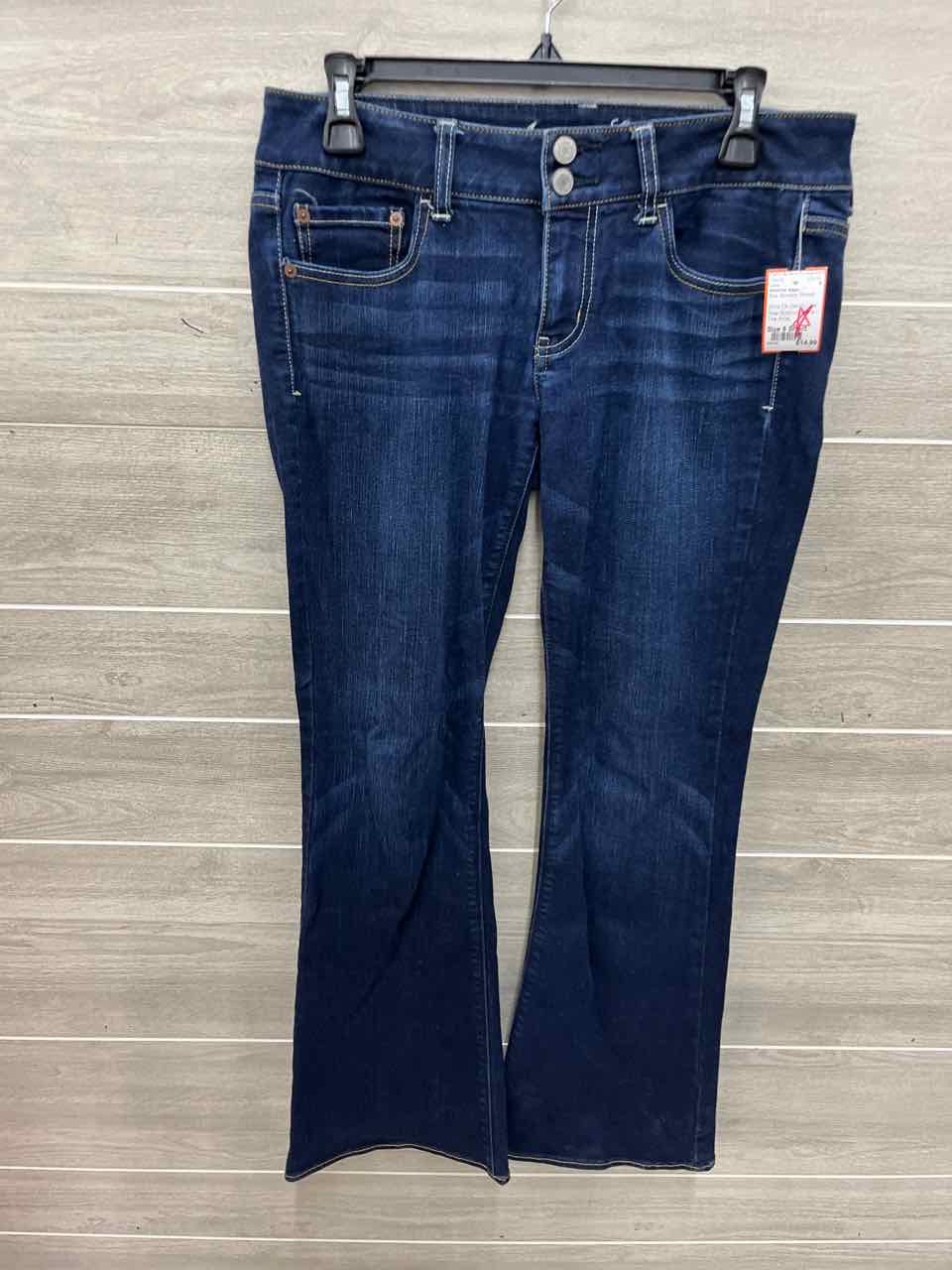 American Eagle Size 8 Short Blue Womens Jeans