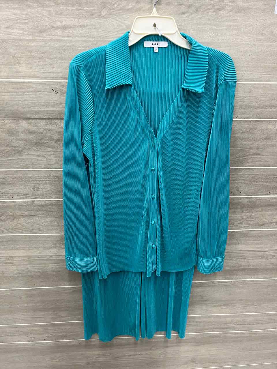 Ro & De Size 10/12 Teal Womens Pant Set