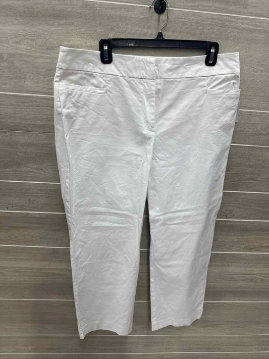 Ann Taylor Size 14 White Womens Pants