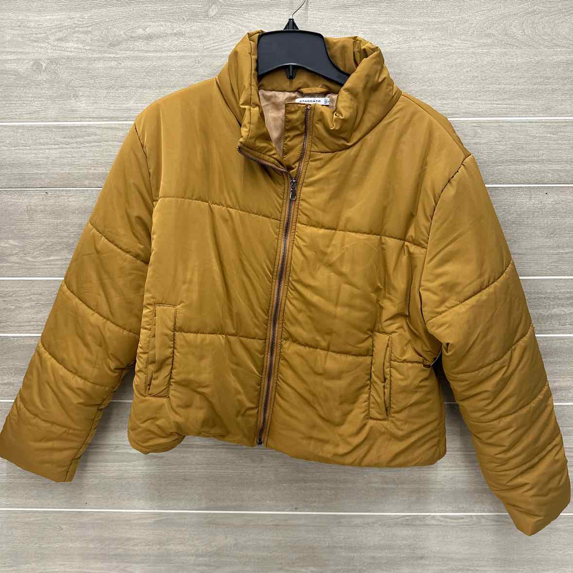 Staccato Size L Mustard Womens Jacket (Outdoor)