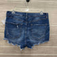 Refuge Blue Womens Women Size 8 Shorts