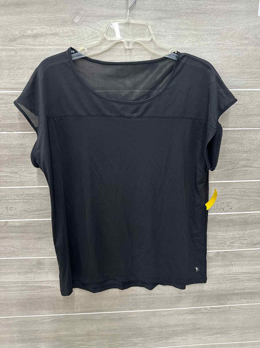 Danskin Now Black Womens Women Size L Shirt