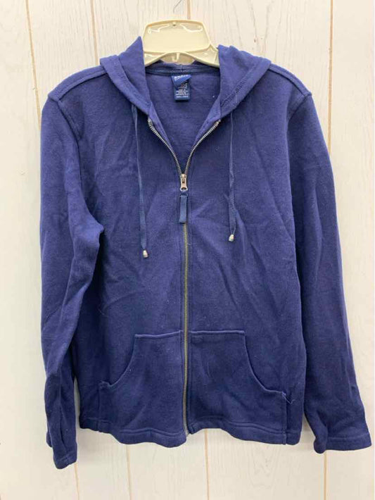 Basic Editions Navy Womens Size Small Sweatshirt
