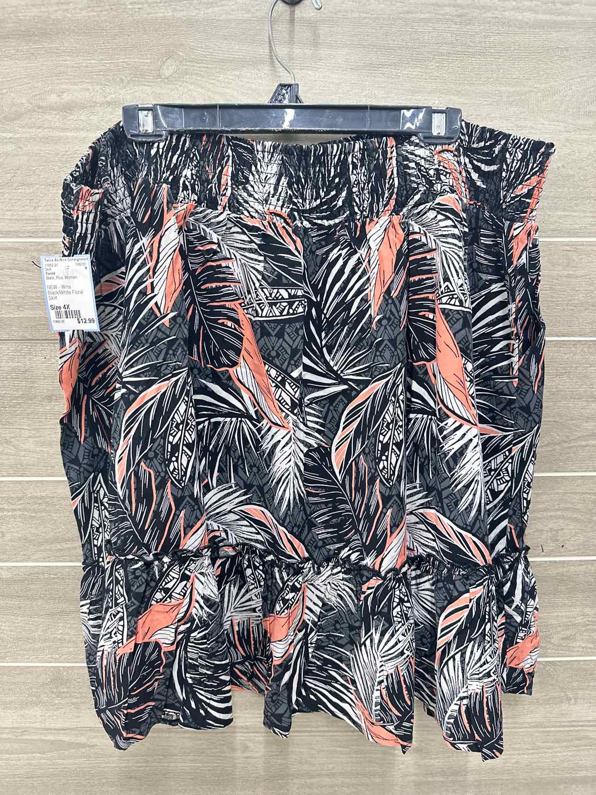 Torrid Size 4X Black Plus Skirt