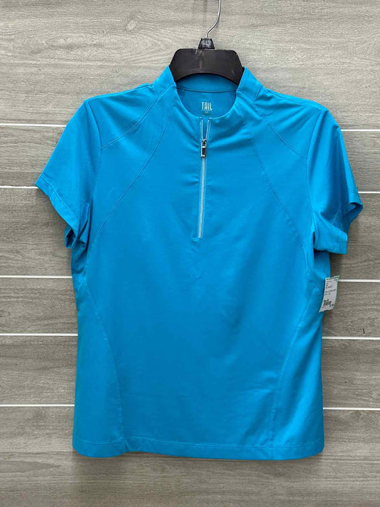 TAIL Blue Womens Size M Shirt