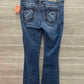 Silver Size 4 Long Blue Womens Jeans