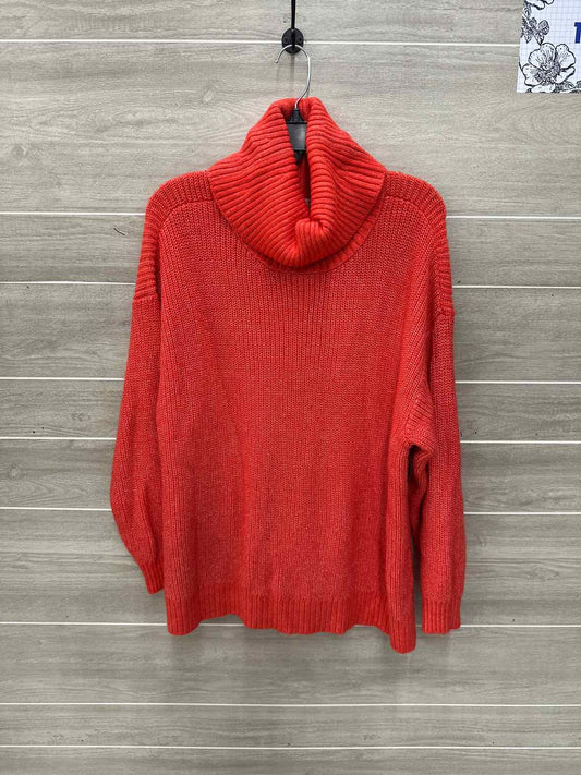 Candace Cameron Bure Coral Womens Women Size 1X Sweater