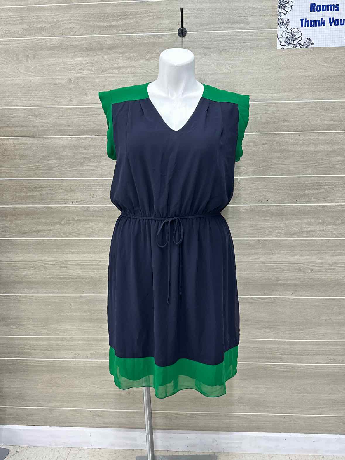 En Focus Green Womens Women Size 18W Dress