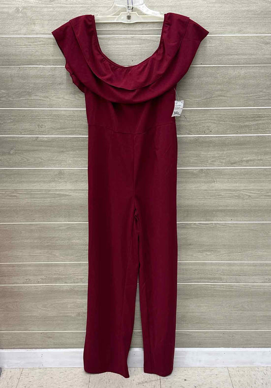 Burgundy Womens Size 6/8 Jumper