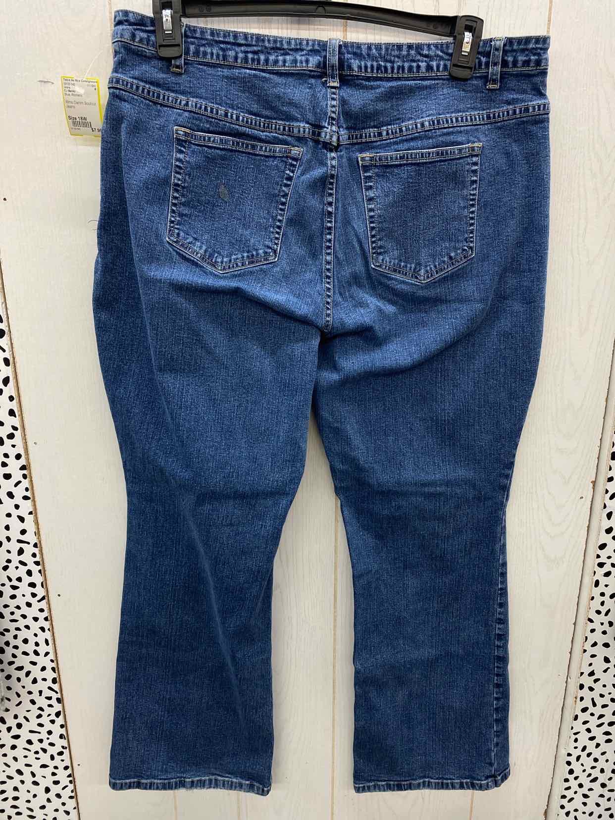 CJ Banks Blue Womens Size 18W Jeans