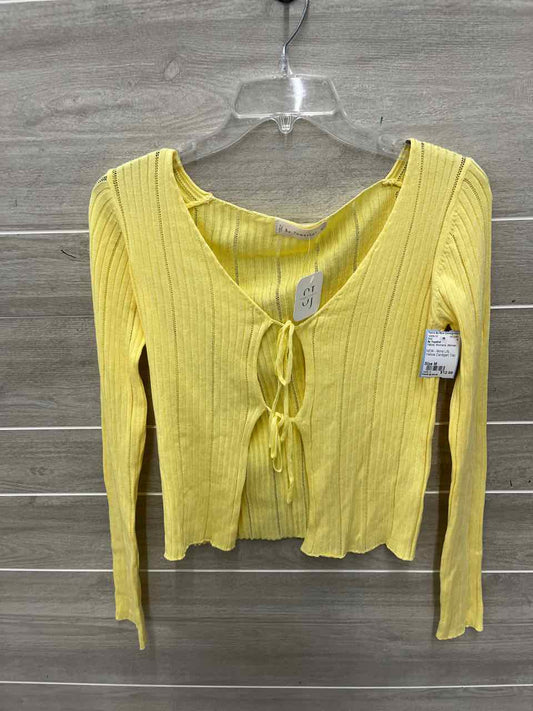 By Together Size M Yellow Womens Shirt
