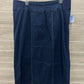 Woman Within Size 18W Blue Plus Skirt