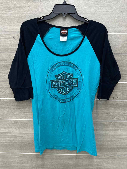 Harley Davidson Size L Black Womens Shirt