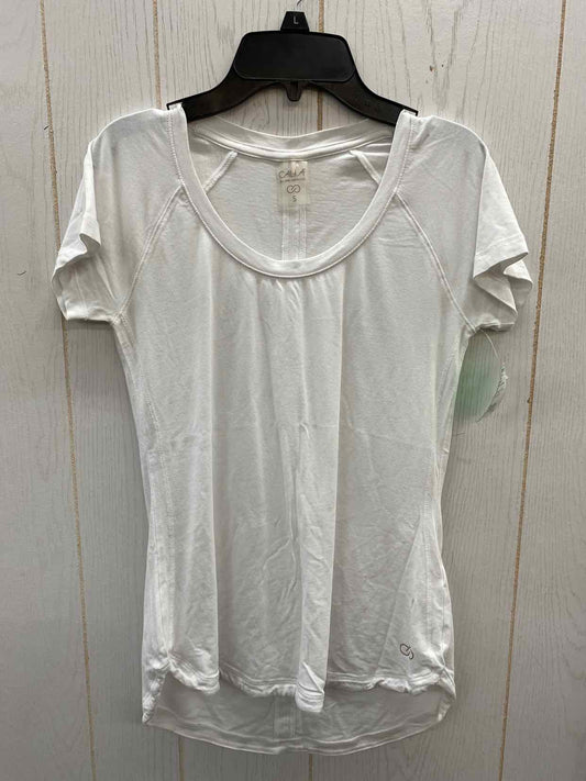 CALIA White Womens Size Small Shirt