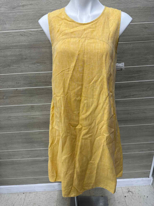 Lafayette 148 Size S Yellow Womens Dress