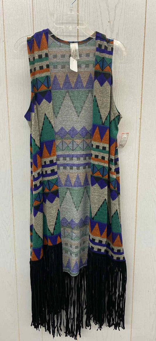 Multi-Color Womens Size M Vest